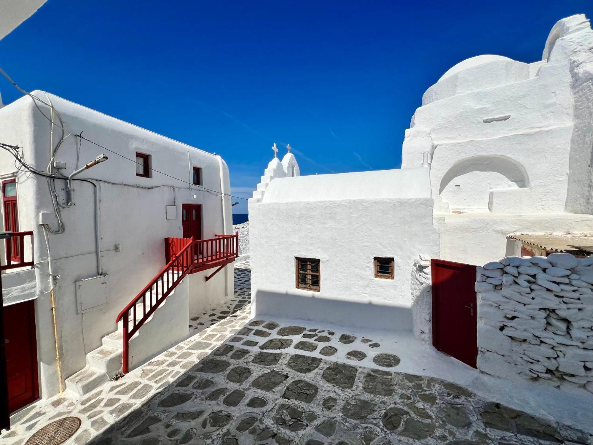 Myconian Little Venice Elite Suites With Sea View Mykonos Town Kültér fotó