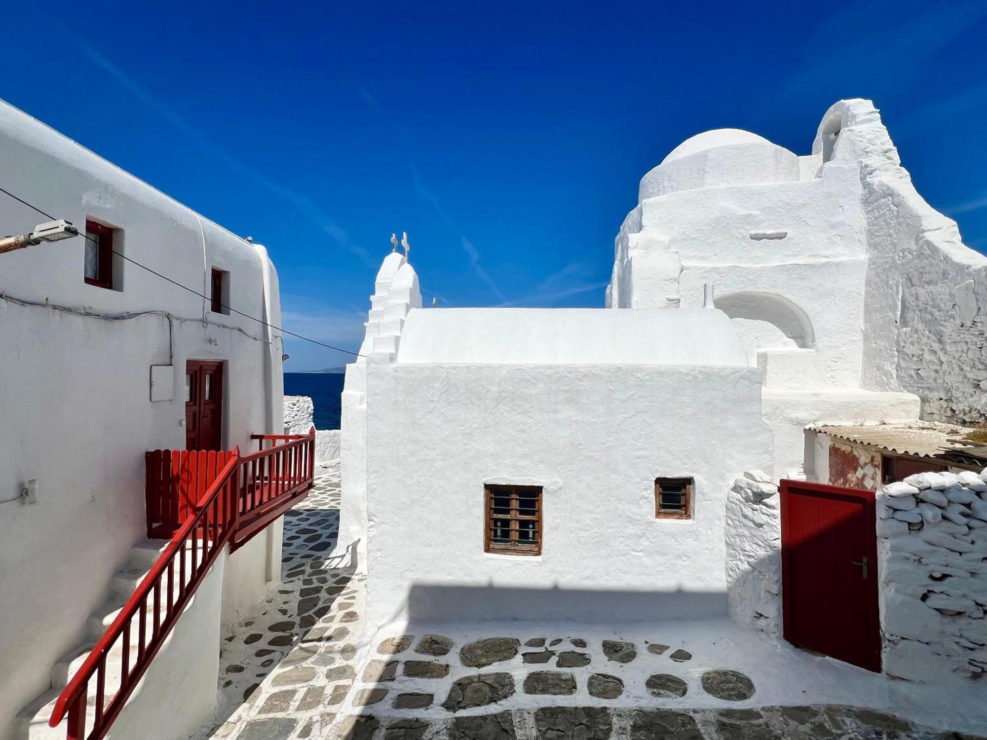 Myconian Little Venice Elite Suites With Sea View Mykonos Town Kültér fotó