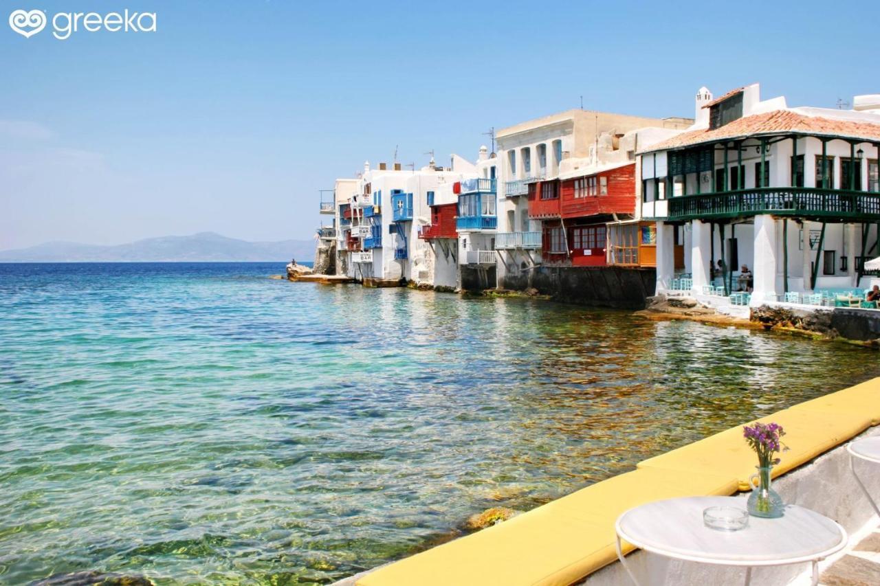 Myconian Little Venice Elite Suites With Sea View Mykonos Town Kültér fotó