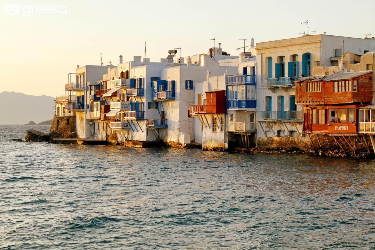 Myconian Little Venice Elite Suites With Sea View Mykonos Town Kültér fotó